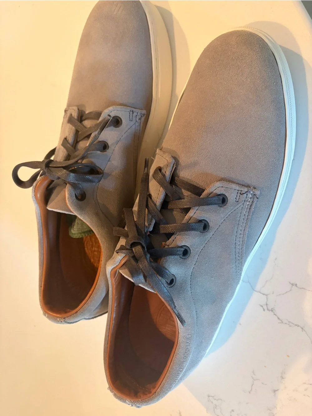 Wolverine 1000 Mile Sneaker Lo Gray Suede Made USA 12D